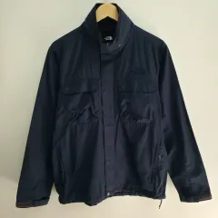 L THE NORTH FACE ザノースフェイス ネイビー ウィンドブレーカー