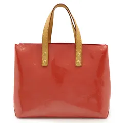 LOUIS VUITTON ルイ ヴィトン モノグラムヴェルニ リードPM ハンドバッグ トートバッグ エナメルカーフ フランボワーズ ピンク M9132F