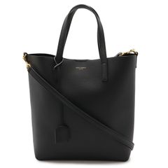 SAINT LAURENT PARIS サン ローラン パリ  イブサンローラン トイ ショッピング トートバッグ 2WAY ショルダーバッグ レザー ブラック 黒 600307 SAINT LAURENT PARIS サン ローラン パリ YSL イブサンローラン トイ