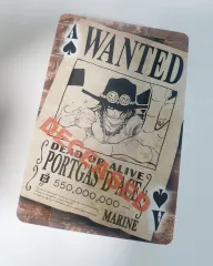 ONE PIECE 手配書 トランプ カード
