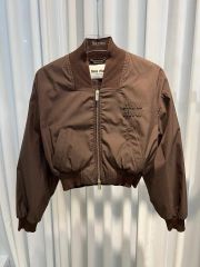 ミュウミュウ 超美品正規品 パナマコットンブルゾンジャケット メンズ 