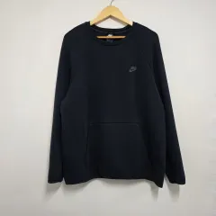 XXL) NIKE テックパック テック フリース スウェット ブラック