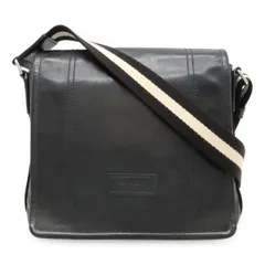 BALLY バリー トレインスポッティング ショルダーバッグ メッセンジャーバッグ 斜め掛け レザー ブラック 黒 ホワイト 白