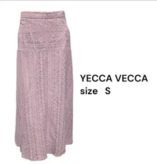 No.373 (♡)YECCA VECCA レース柄 フレアスカートのサムネイル