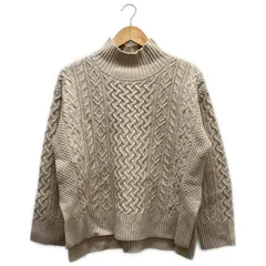 UNITED ARROWS green label relaxing (ユナイテッドアローズグリーンレーベルリラクシング) ▲ ③ ケーブルニット レディース アイボリー FREE