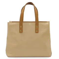 LOUIS VUITTON ルイ ヴィトン モノグラムヴェルニ リードPM ハンドバッグ トートバッグ ミニトート レザー エナメル マシュマロピンク M91306