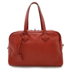 極美品】エルメス ヴィクトリア35 トリヨン ルージュガランス 