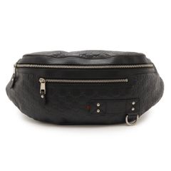 JIMMY CHOO ブラックレザー ボディバッグ - メルカリ
