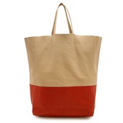 希少バイカラー】CELINE セリーヌ カバ ファントム｜ボルドー×ベージュ 