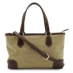 ✨美品✨ PRADA ジャガード 2wayバック - メルカリ