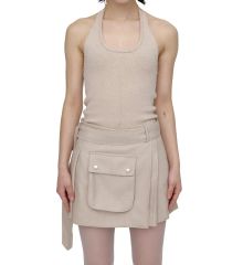 andmary Cameron salopette beige - メルカリ