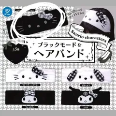 サンリオ ヘアバンド ガチャ ハローキティ ブラック