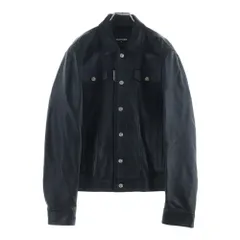 DSQUARED2 (ディースクエアード) ラムレザー トラッカージャケット ブラック S74AM1351のサムネイル