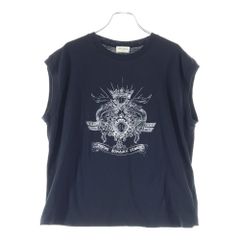 極美品 サンローランパリ 19AW ロゴ ボーダー Tシャツ XL フランス製 