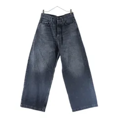Acne Studios (アクネ ストゥディオズ) 1989 loose fit jeans ash Blcak B00322 ワイドデニム ブラックのサムネイル