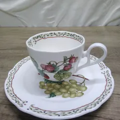 洋食器 プリマチャイナ Noritake ノリタケ 高級カップ＆ソーサー「 ロイヤルオーチャード」１客セット長期間保管品 X258