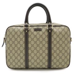 GUCCI グッチ GG柄 PCバッグ ブリーフケース レザー A4 保存袋付き GUCCI グッチ GG柄 PCバッグ ブリーフケース レザー A4 保存袋付き