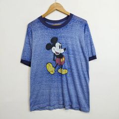 即購入OK‼️VINTAGE ミッキー T シャツかすれ XL ゆったり - メルカリ