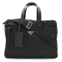 PRADA プラダ トライアングルロゴ ビジネスバッグ ブリーフケース 書類