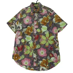 ETRO エトロ 半袖シャツ フラワー レギュラーカラー コットン カットソー マルチカラー XL メンズ 【中古】のサムネイル