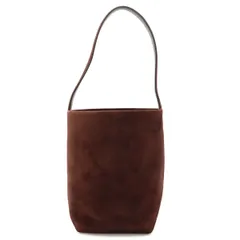 THE ROW ザ ロウ スモール N/S Park Tote Edge パークトート エッジ ハンドバッグ ミニバッグ ワンハンドル スエード モカ ボルドー系 W2106L665MOCのサムネイル