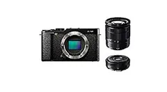 【中古】 FUJIFILM 富士フイルム ミラーレス一眼 X-M1 ダブルレンズキット F X-M1B/1650/27KITのサムネイル