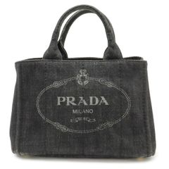 PRADA プラダ カナパ nelo デニム系 - メルカリ