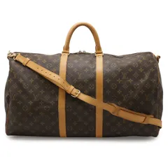 LOUIS VUITTON ルイ ヴィトン モノグラム キーポル バンドリエール55 ボストンバッグ 旅行カバン トラベルバッグ 2WAY ショルダーバッグ M41414