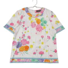 美品 レオナール LEONARD FASHION Tシャツ カットソー ショートスリーブ 花柄 コットン トップス レディース L マルチカラー 楽天市場】レオナール（Tシャツ・カットソー｜トップス）：レディース