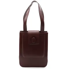 Cartier カルティエ マストライン マスト ドゥ カルティエ トートバッグ ショルダーバッグ セミショルダー 肩掛け レザー ボルドー L1000232のサムネイル
