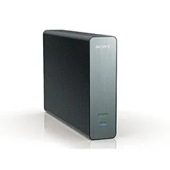 【中古】 SONY ソニー PC&TV録画用 薄さ3.5cmスタイリッシュ&コンパクト据置き型外付HDD (USB3.0・2TB) 黒 HD-D2B Bのサムネイル