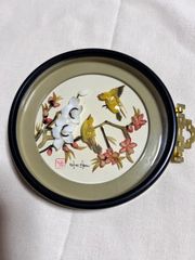 蘭姿蕙質 蘇州刺繍 卓上置物 花鳥図 - メルカリ