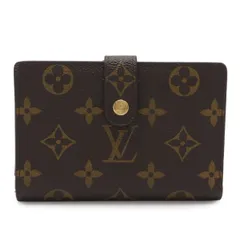LOUIS VUITTON ルイ ヴィトン モノグラム ポルトフォイユ ヴィエノワ 2つ折財布 二つ折り がま口財布 ガマ口 ベタなし M61674