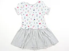 【プチバトー/PETITBATEAU】ワンピース 120サイズ 女の子【子供服・ベビー服】（2125197）