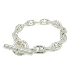 HERMES エルメス シェーヌダンクル ブレスレット MM 18コマ Ag925