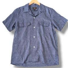 evisu オープンカラーシャツ 開襟 シャンブレー evisu オープンカラーシャツ 開襟 シャンブレー - メルカリ