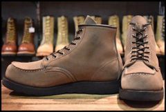 8E 良品 羽タグ 98年】レッドウィング 8133 スーパーソール 黒