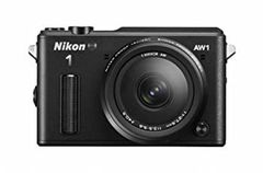 [중고] Nikon 니콘 미러리스 일안 카메라 Nikon 니콘 1 AW1 방수 줌 렌즈 킷 블랙 N1AW1LKBK