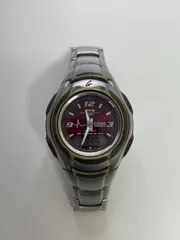G-SHOCK MTG−520 メンズ腕時計 シルバー/赤　中古クォーツ稼働品 　　　　　　　　　　　　　　　　M269②のサムネイル