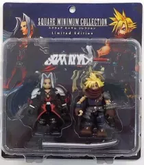 【中古】フィギュア クラウド＆セフィロス 「ファイナルファンタジーVII」 スクウェア ミニマムコレクション Limited Edition