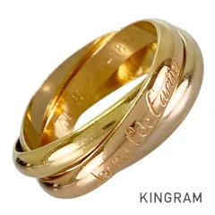 カルティエ Cartier トリニティ MM K18YG 19号(59) リング sss【中古