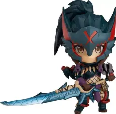 【中古】フィギュア ねんどろいど ハンター♀ ナルガα Ver. 「モンスターハンターワールド：アイスボーン」