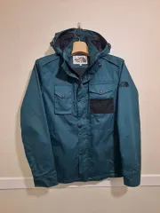 THE NORTH FACE ザノースフェイス ブルーグリーン マウンテンパーカー ジャケット 95サイズ (状態最高)のサムネイル