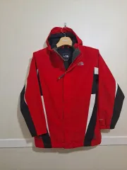 THE NORTH FACE ザノースフェイス 赤色 ウィンドブレーカー ジャケット 105サイズ (100 105サイズ)のサムネイル