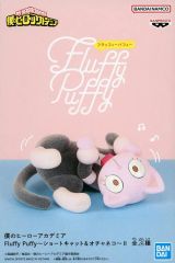 [중고] 피규어 오챠네코(여일 차자) [내 히어로 아카데미아] Fluffy Puffy~쇼트캣 & 오챠네코~II