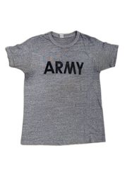 80s Champion USA製 ARMY Tシャツ M 杢グレー トリコタグ - メルカリ