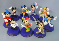 【中古】フィギュア 東京ディズニーランド 20周年記念 ミッキーマウス フィギュアセット(9体)