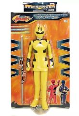 獣拳戦隊ゲキレンジャー スーパーゲキイエロー 特大フィギュア 武器