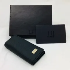 25MS00180　DUNHILL　4連キーホルダー　黒　ダンヒル　未使用　箱付き　現状のサムネイル