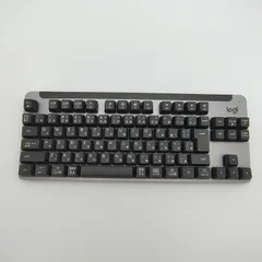 ロジクール Signature K855 ワイヤレス メカニカルキーボード グラファイト テンキーレス 赤軸 Bluetooth Logi Bolt対応 日本語配列 外箱付き 【MY329】